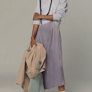 Anthropologie Gemini Twofer Lavender midi dress - small